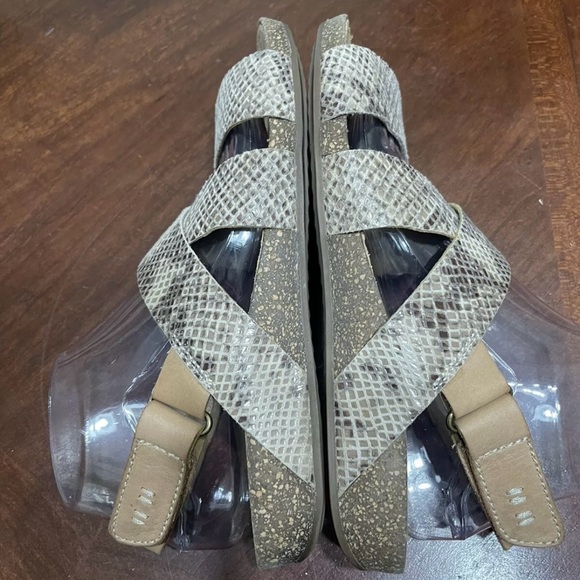 Clarks Artisans Sandals Perri Dunes Snakeskin - Picture 6 of 10